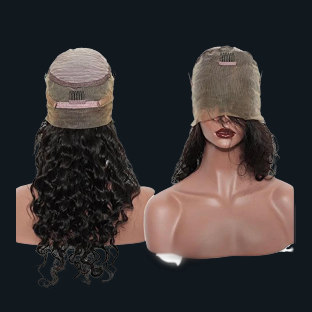 130 Density 360 Lace Water Wave Wig