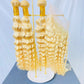 3 BLONDE 28 INCH WATER WAVE BUNDLES WITH 14 INCH WATER WAVE FRONTAL