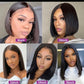 Full Lace w/ Brown Front Bob Wig w/ Combs