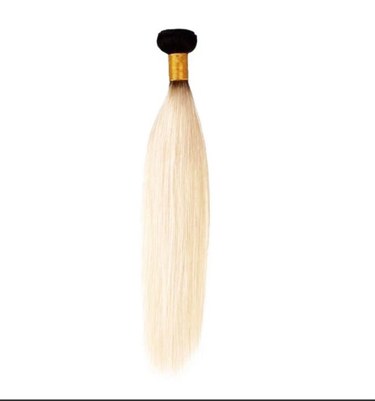 Ombré Blonde Straight Bundle